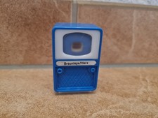 Mini Fernseher Daumenkino Braunlage Harz Vintage 70er 80er 5,8x2,3x3,6cm Blau 