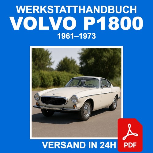Werkstatthandbuch volvo p1800 - volvo,