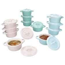 12er set emilia mini cocotte - set,