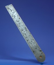 Kleines Stahl Lineal UNISPA -