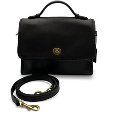 Coach Vintage Pumps schwarz