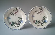 Gien France OISEAU POETE  2 Brotteller/ Cocktailteller / Beilagenteller