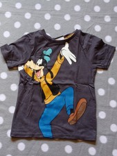 T-Shirt Jungen Grau Disney Goofy Größe 92/98