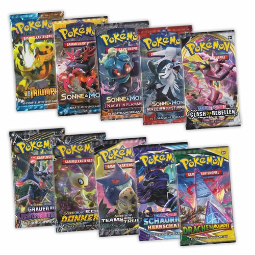 Pokémon einzelbooster karten - pokémon,
