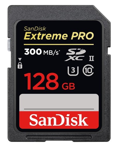 Sandisk extreme pro 128gb sdxc - pro,