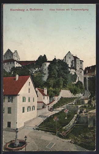 Ansichtskarte meersburg - ansichtskarte, a