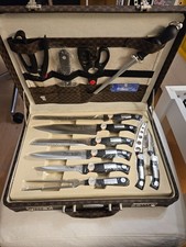 25-tlg. Messerset von Carl Weill im Koffer OVP