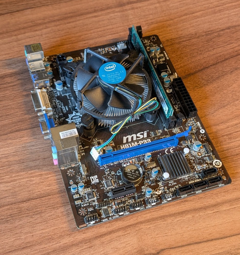 Msi h81m p33 matx - msi, mainboard