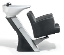 Kiela Friseur Waschbecken Aquascoop Bozz Friseureinrichtung - Friseurstuhl - Was