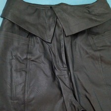 Nike JORDAN ausgefallene Kunstlederhose für Damen ,Gr  M in schwarz 