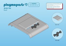 Playmobil Eisenbahn Dach +