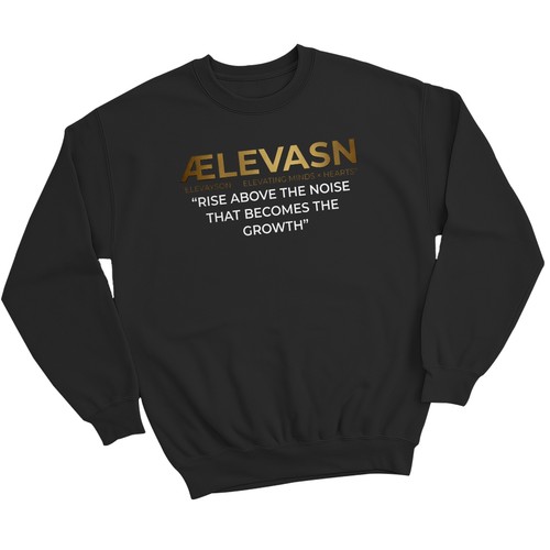 Elevaysion sweatshirt gold - elevaysion,