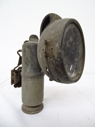 Alte karbid fahrrad lampe - alte,