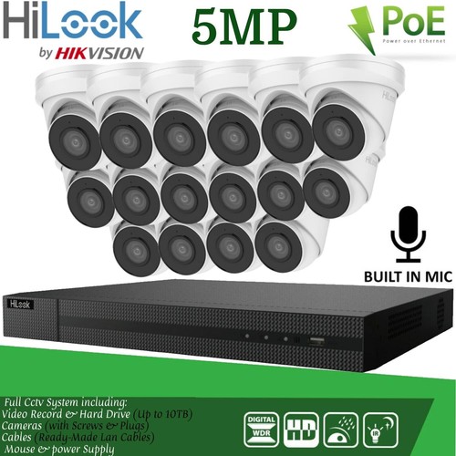 Hikvision hilook 8mp poe cctv - hikvision,