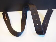 Tie-Strap Gurt Befestigung Westerngurt Westernsattel Nylon schwarz 2-fach + Lede