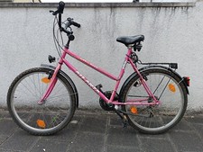 mtb fahrrad/Citybik 26 zoll gebraucht guter Zustand  Farbe: rosa  Marke: Atlanta