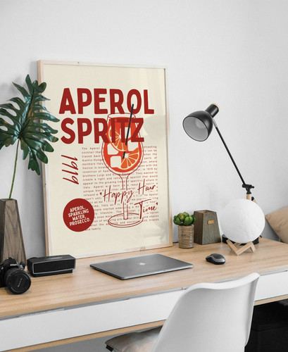 Poster wandbild typografie - poster,