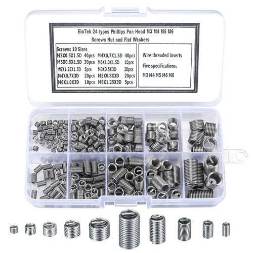 Helicoil set edelstahl - m3, m4