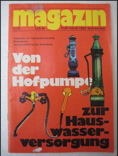 Ddr 1978 magazin haus - haus, und
