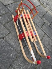 Hörnerschlitten Aus Holz 86