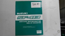 Suzuki Werkstatthandbuch Werkstatt handbuch SF 413 Swift Wartungsanleitung