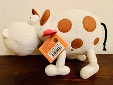 Mordillo Kuh Heye Crazy Zoo Höhe 20 cm Stofftier Plüschtier Weiß +Etikett Allgäu