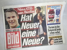 Bildzeitung vom 2014 - vom, *