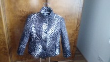 Damen Jacke, Steppjacke, Exklusivmodell im Leopardendesign, Gr 38, wie neu