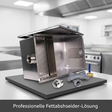 Fettabscheider 40L Edelstahl