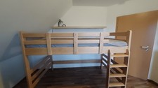 Hochbett Buche massiv