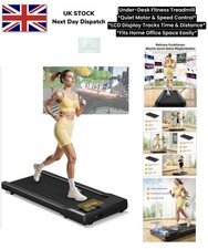 Unter Schreibtisch Laufband Walking Pad leise Motor Geschwindigkeitsregelung LCD Display Tracks Ti