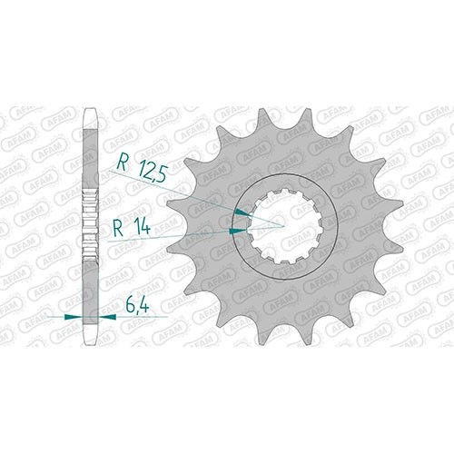 Stahl ritzel für - stahl, yamaha