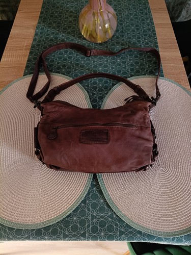 Leder handtasche von - leder, aunts