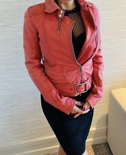 PATRIZIA PEPE LEDERJACKE