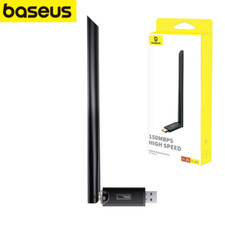 Baseus WLAN USB Adapter Netz Karte WLAN Adapter WLAN Stick Antenne 300 Mbit/s