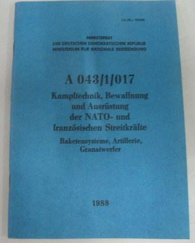 Nva handbuch dienstvorschrift - nva,