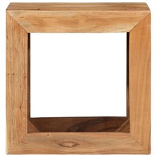 Versatile Solid Wood Stool for