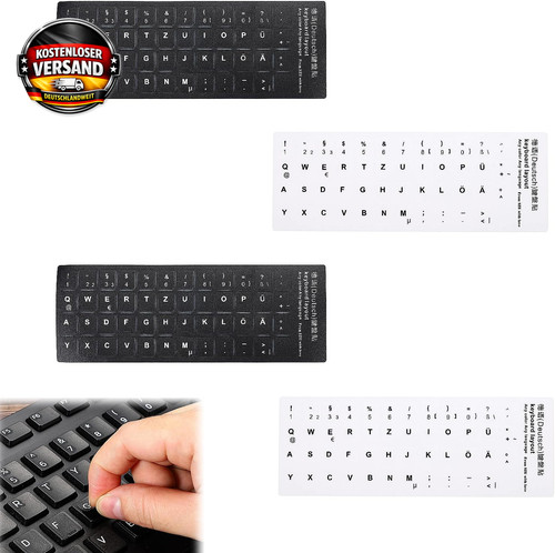 Tastatur aufkleber deutsch - tastatur,
