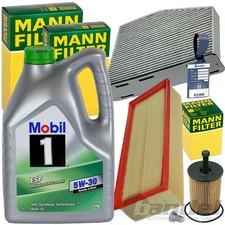 MANN FILTERSET+MOBIL ESP 5W30