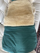 Lammfellsack, Grün, 1A Fell