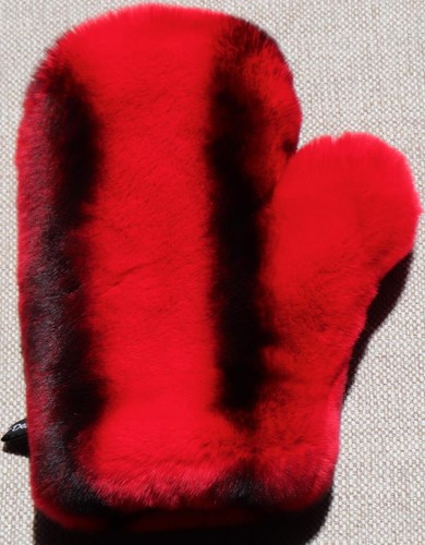 Pelz handschuh rex wellness - rex,