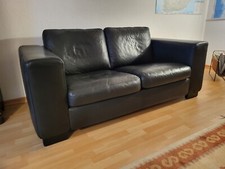 2 sitziger Leder sofa beste qualität, zwar gebraucht aber in sehr gute Zustand