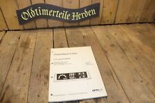 Opel Prüfanleitung LCD Instrument Vectra / Omega / Senator B   Werkstattbuch