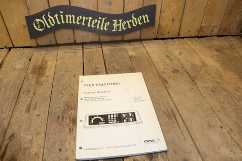 Opel prüfanleitung lcd - opel,