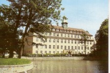 Postkarte :   GÖRLITZ -  St. Carolus Krankenhaus ;  1989