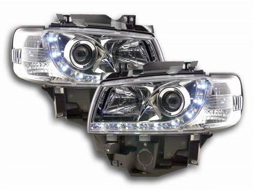 Led scheinwerfer set chrom - led,