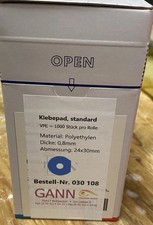 Optiker Blocker blau Essilor QualitätKlebepads 2Rollen 