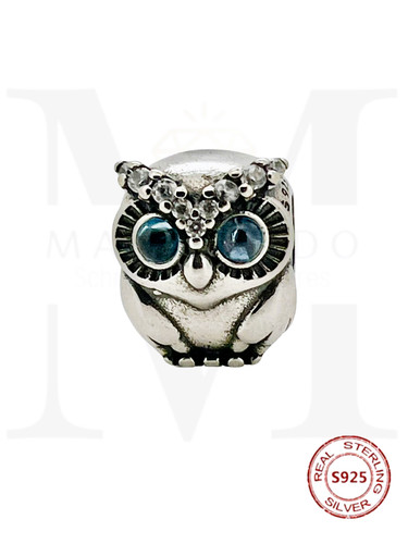 Charm bead eule familie - charm,, eule,