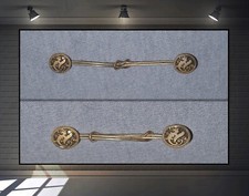 Dachbodenfund " Knopf-Spange WK1" für Kragen von ? ? ? - Uniform Spange ? ? ? 