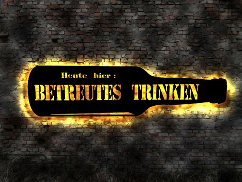 Betreutes trinken no - cm,
